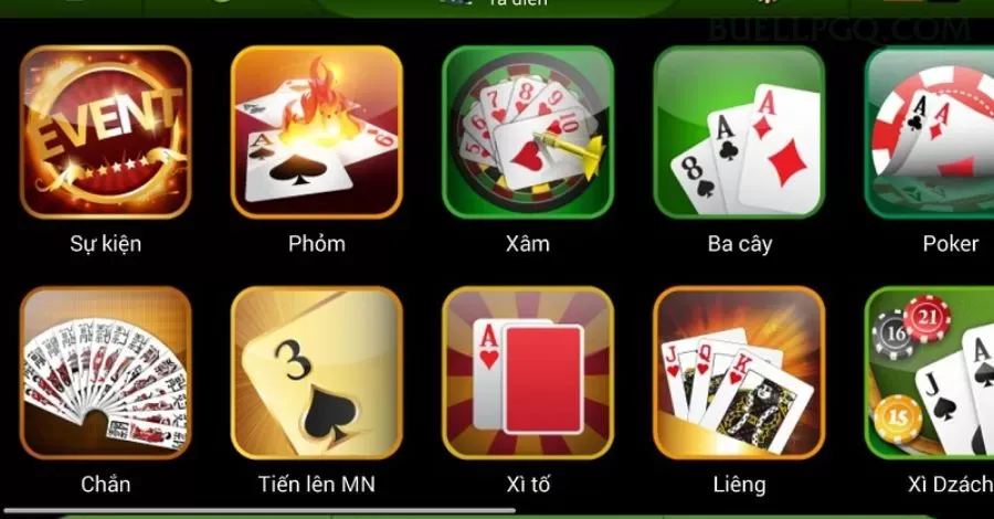 Aplicativo móvel buellpg para iOS e Android